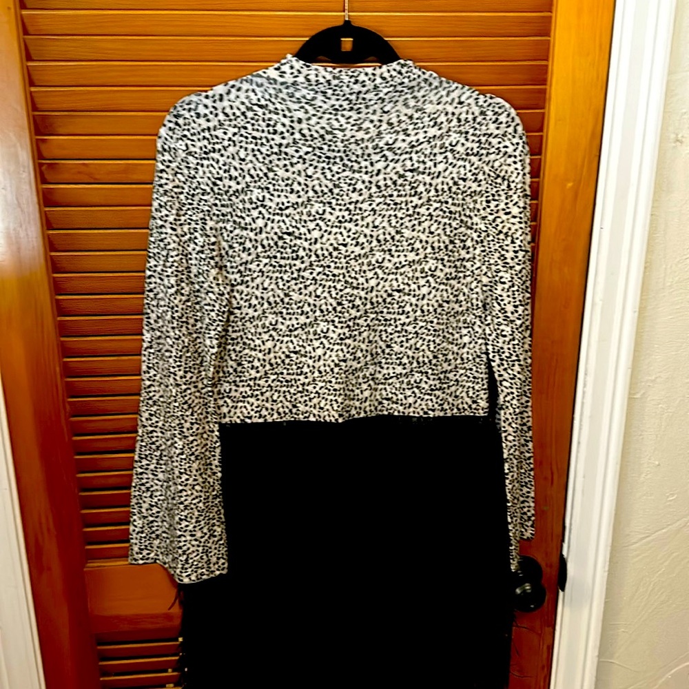 Leopard print party dress